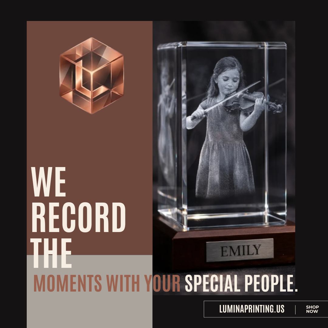 ✨ “We capture the special moments of the people you love… 💎

Because every memory deserves to shine like crystal.

👉 Make your moment last forever today. ❤️📸
Write to us 

#Lumina  #Georgia  #printing  #engraving #glass #love
--------------------------------------------------------
✨ “Grabamos los momentos especiales de las personas que amas… 💎

Porque cada recuerdo merece brillar con la luz del cristal.
👉 Haz eterno tu instante hoy. ❤️📸

escríbenos...